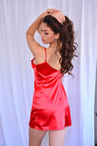Shorty Dress in Ruby - Carlitas.co